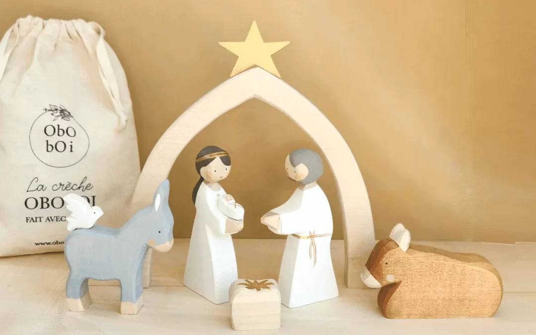 Crèche de noël minimaliste : quand la simplicité sublime la tradition
