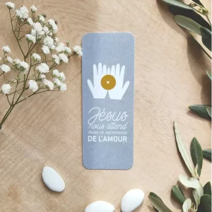 Signet eucharistie gris-bleuté OBOBOI